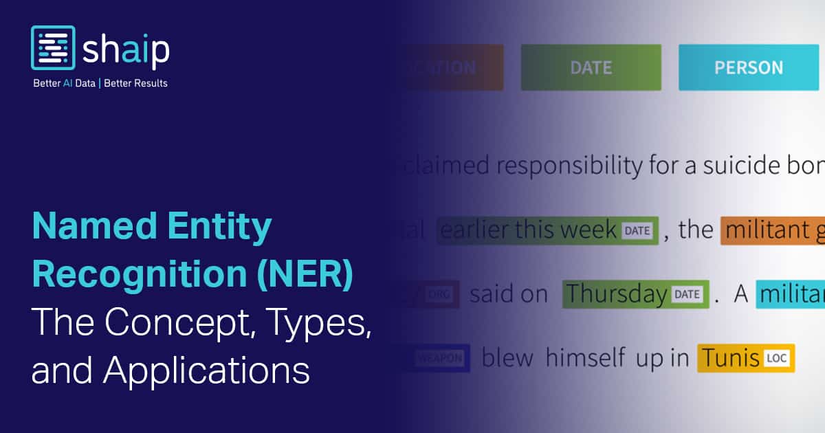 Named Entity Recognition (Ner) Use From Ner Video Or Datasheet