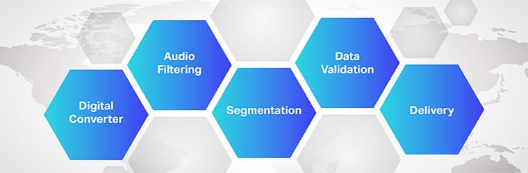 Speech recognition workflow