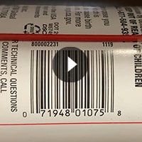 Barcode afbeeldingsgegevensset