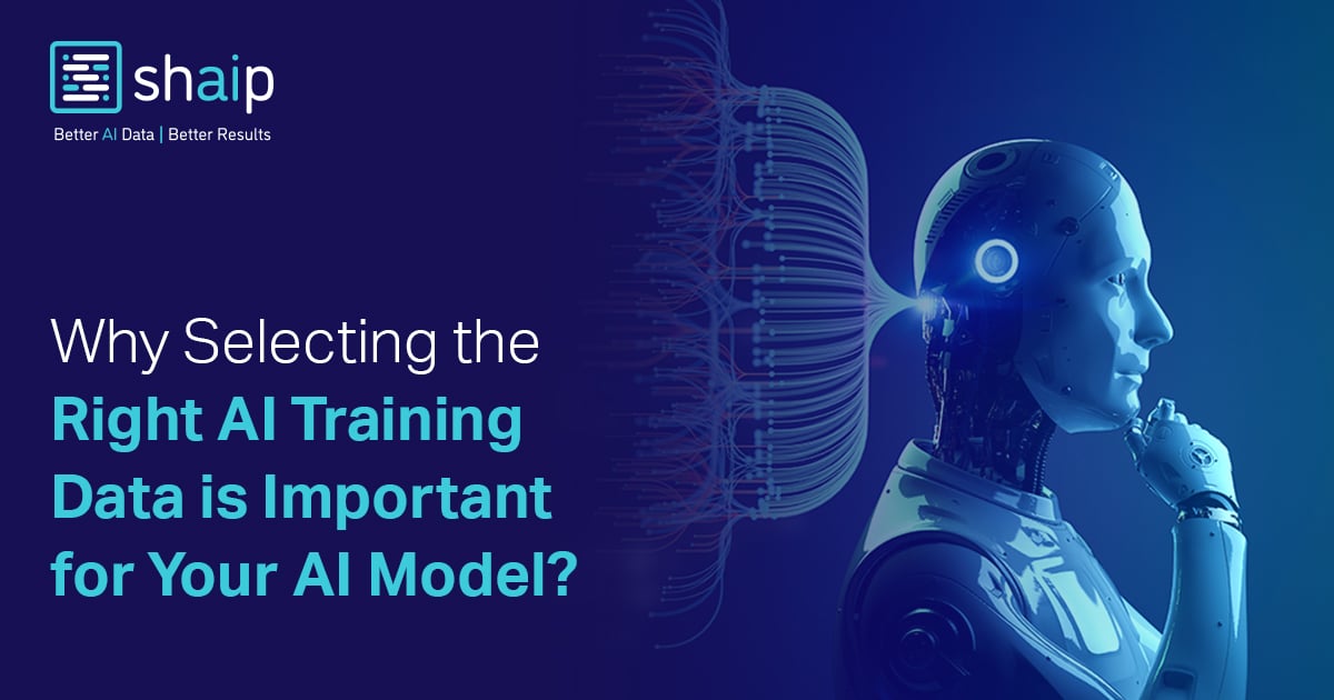 为什么选择正确的 AI 训练数据对您的 AI 模型很重要？ | 夏普