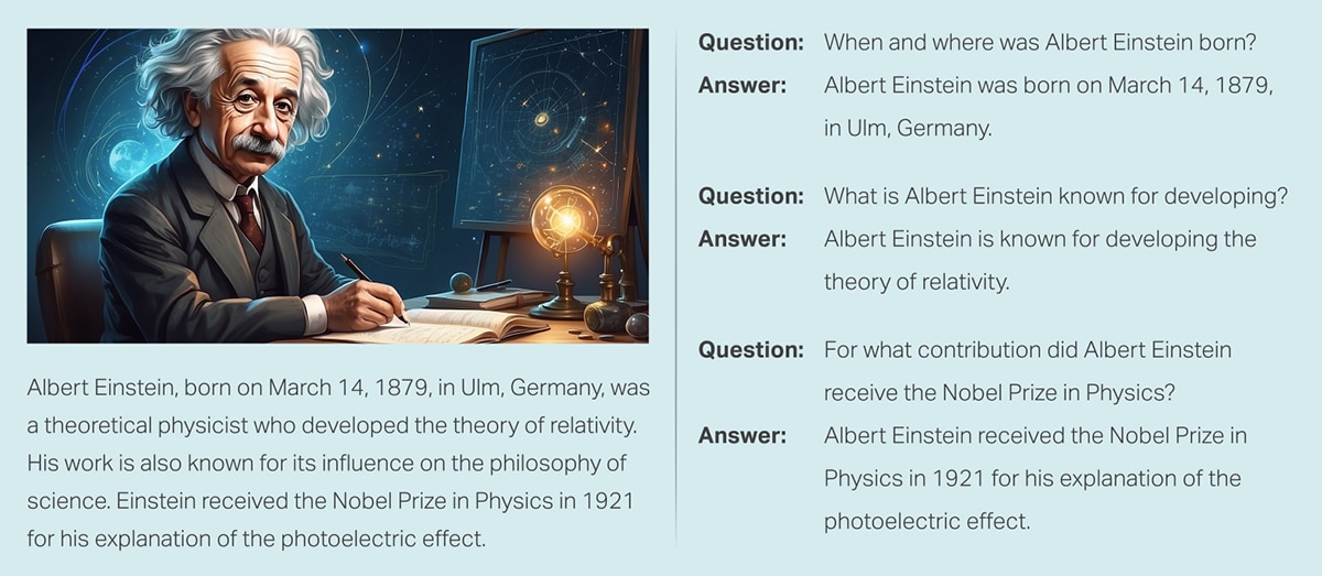 Пары вопросов и ответов