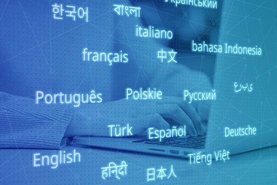 Conjuntos de dados de linguagem e texto