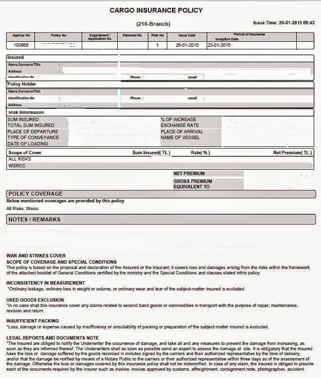 कागदपत्रे / ओसीआर - आर्थिक कागदपत्रे (टप्पा २ - विमा)