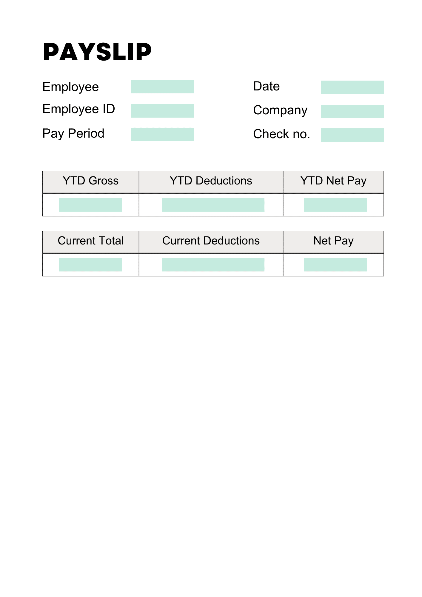 कागदपत्रे / ओसीआर – सिंथेटिक पे स्लिप (६० टेम्पलेट्स)