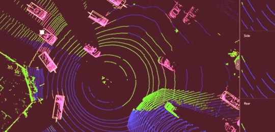 Anótáil bosca teorannaithe lidar 3T le haghaidh tiomána uathrialach
