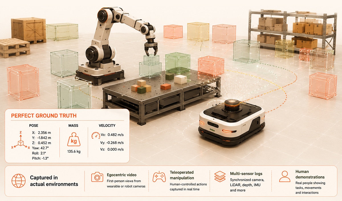 What is real-world data for robotics?